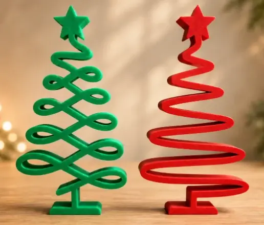Árvore Decorativa Minimalista 3D - imagem 1