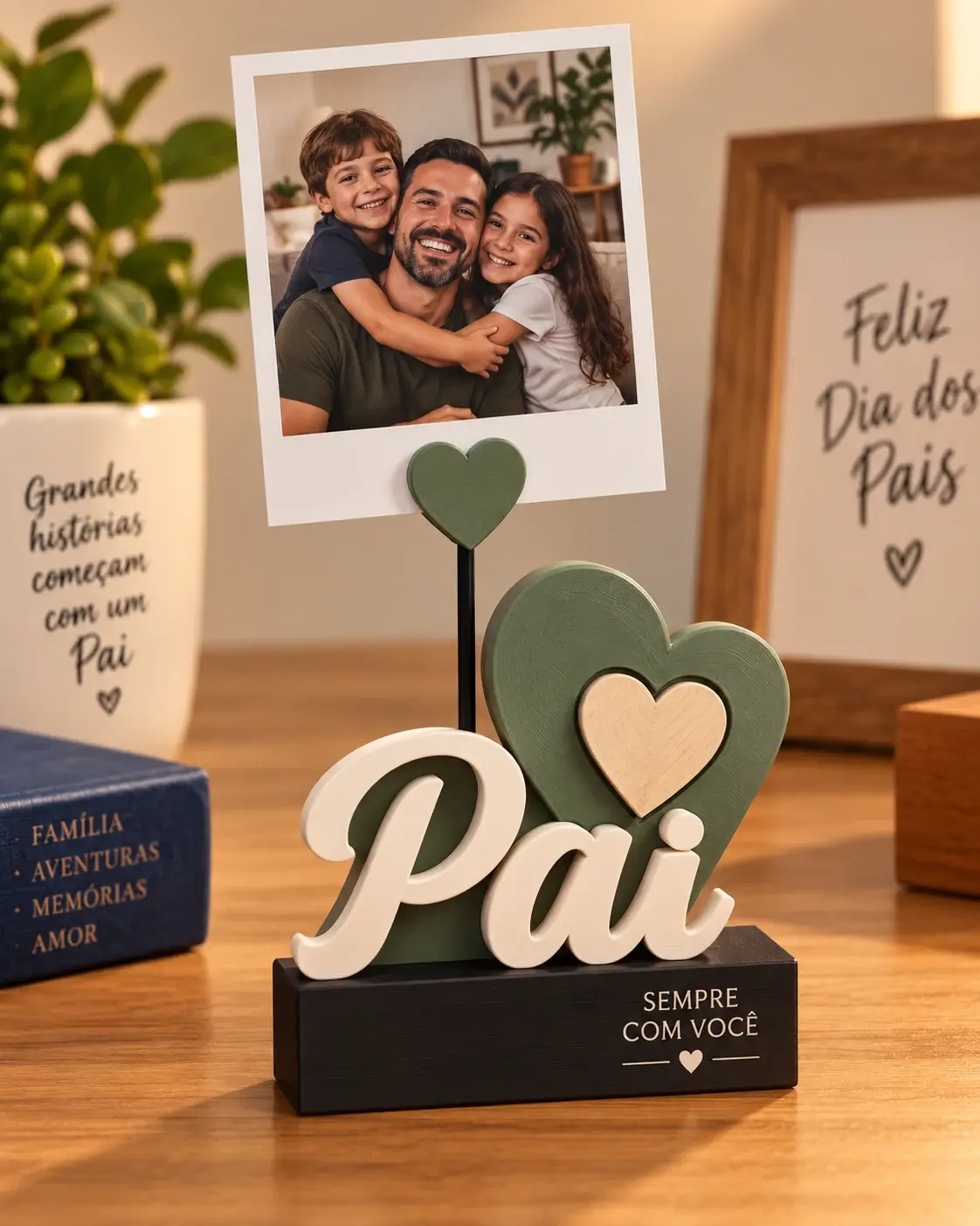 Porta-foto “Pai Sempre com Você” - imagem 1